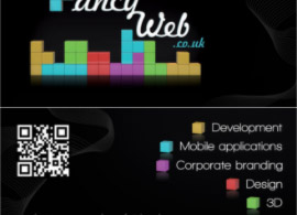 Fancyweb business card